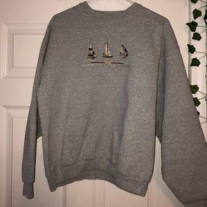 Gray Crewneck
